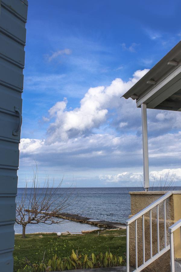 Pelagion II Sea Coral - Beachfront Holiday Home Kypseli Extérieur photo