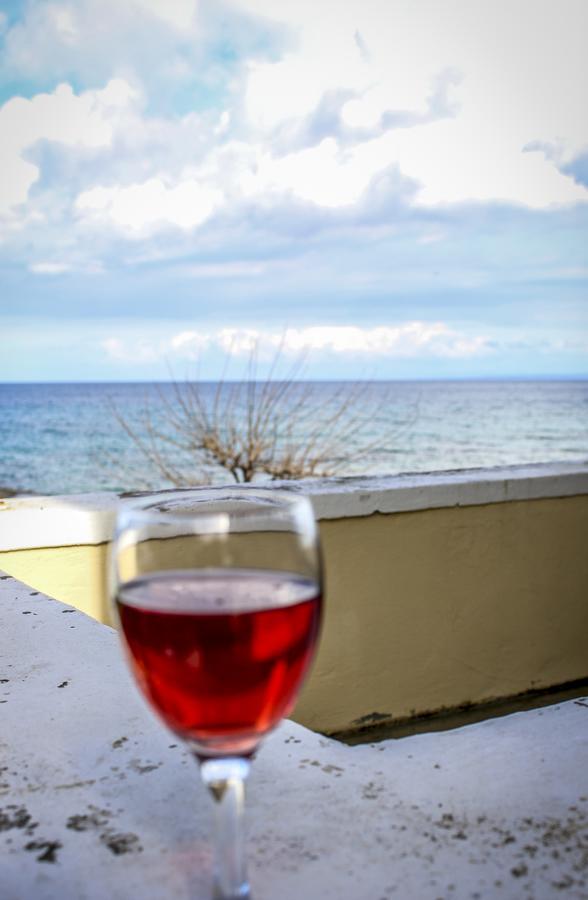 Pelagion II Sea Coral - Beachfront Holiday Home Kypseli Extérieur photo